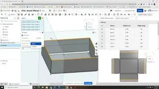 Sheet Metal Onshape