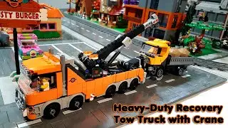 Heavy Duty Recovery Tow Truck with Crane (Speed Build | Review)