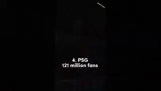 Top 5 football clubs with the most fans🤩😁#shorts #football #club