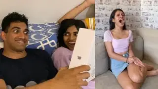 SURPRISING LITTLE BROTHER WITH A NEW LAPTOP