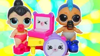 OPEN NEW LOL Surprise Dolls CONFETTI POP 3 series | Cartoon LOL Dolls lil sisters Videos for kids