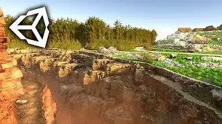 Realistic Village & Forest in Unity 2019! (Speed Level Design)