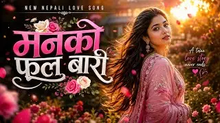 Man ko Phool Bari | मनको फूल बारी |  New Nepali Folk Romantic Song  2025 | Awaaz Sutra