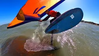 Wing foiling is fun - Wind Riders are Awesome!