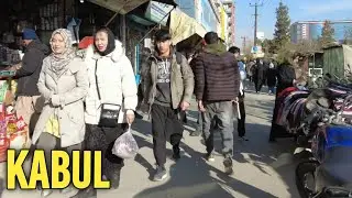 Afghanistan 4K - Pul-e-Khushk Kabul Walking Tour 2026 [FULL WALK]