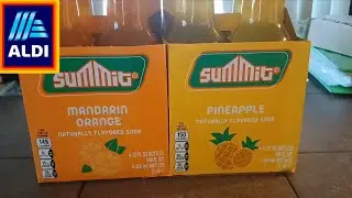Aldi Taste Test: Summit Pineapple & Mandarin Orange Soda 
