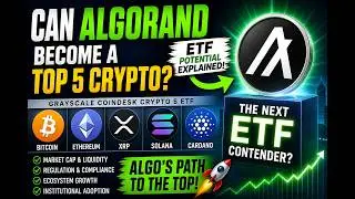 Algorand’s Path to a Crypto ETF 🚀 Can ALGO Join Bitcoin & Ethereum?