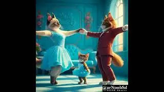Wonderful cute kitty dencing 😻 #cute #cat #catvideos #dudidudidam #kitty #kittyVideo