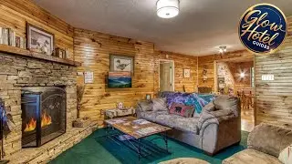 Sunset Ridge Cabin - behind Dollywood, large game room, jacuzzi tub, fire pit, large wrap-around dec