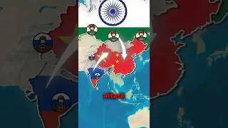 What if Russia and India switched places?