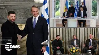 FULL VISIT: Zelenskiy Holds Historic Meetings with Greek President Tassoulas and PM Mitsotakis |AC1Z
