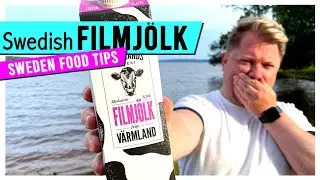 First time tasting Swedish Filmj&ouml;lk in Sweden (What to eat in Sweden / Sweden Food Tips)