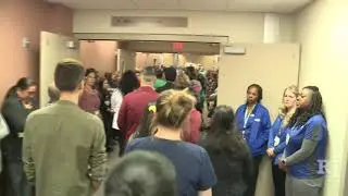 UMC staff holds donor walk for Michael Sigler
