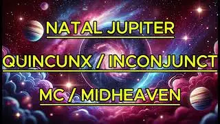 Natal Jupiter Quincunx (Inconjunct) MC (Midheaven)
