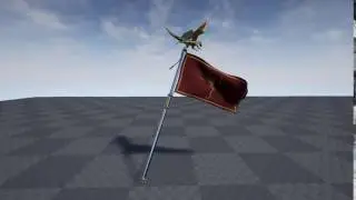Flag - Cords and Tassels physics // Urban Terror 5
