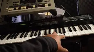 Split keyboard info on Roland D-20 synthesizer