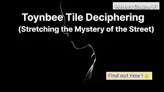 Toynbee Tile Deciphering(Stretching the Mystery of the Street)