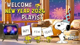 Happy New Year with Snoopy 🎁🌼| Relaxing Jazz Music for Fresh Beginning by Jazzy