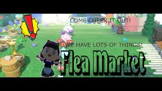 STARHAVEN FLEA MARKET//SPEED BUILD//ANIMAL CROSSING
