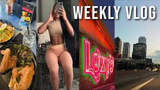 Weekly Vlog | Working out in the Gym + Bday Celebration + Girls Nights + Running Errands