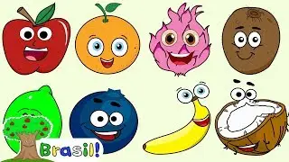 M&uacute;sica das Cores das Frutas | Can&ccedil;&otilde;es Para Crian&ccedil;as | English Tree Brasil