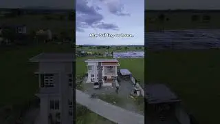 AERIAL VIEW OF OUR NEW HOUSE | SMALL HOUSE #fyp #newhouse #smallhouse #ofw #fypシ #youtubeshorts