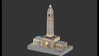 LSU Memorial Tower Drone Photogrammetry