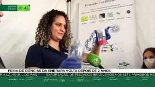 Feira de ci&ecirc;ncias da Embrapa volta depois de 2 anos