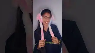 Rabbit cap viral reel trend avutundhi ani chesa😜🫣🐰#shorts #trending #viralshorts #rabbit#viarlvideo