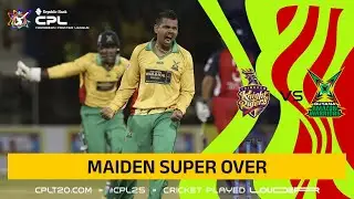 ONLY-EVER Maiden Super Over in Cricket History!