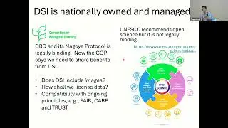 Masanori Arita: Data Sharing of Genetic Resources: perspectives from an INSDC member
