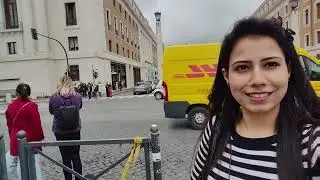 Twin Babies Mom Roaming in Rome 🇮🇹