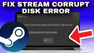 How To Fix Steam Corrupt Disk Error (2024)