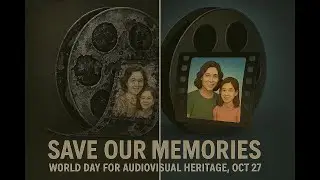 World Day for Audiovisual Heritage | Save Our Stories, Save Our Future (27 Oct)