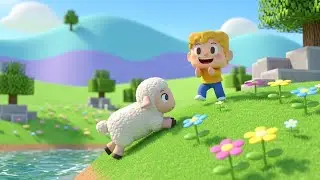Minecraft Beb&ecirc; Ovelhinha Pulou no Rio | Can&ccedil;&otilde;es Infantis e Rimas para Crian&ccedil;as
