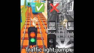 How to jump on traffic lights | Subway Surfers No Coin