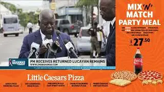 PM Receives Lucayan Remains