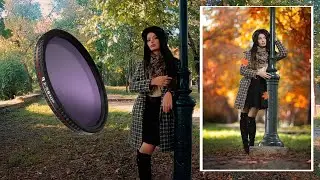 Portraits with a  New VND Filter By Freewell Mist  feat Godox Ad300 & V1