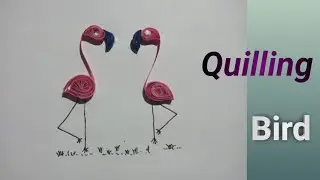 Paper Quilling Bird for Beginners // Tutorial Video // Paper Craft