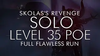 Destiny - Solo Level 35 Prison of Elders - Flawless Full Run - Skolas's Revenge