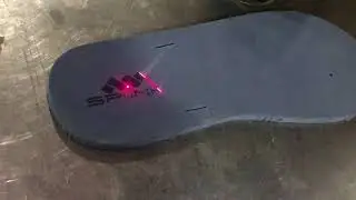 Laser Engraving on EVA Piece | Jai Ambay Etching Process