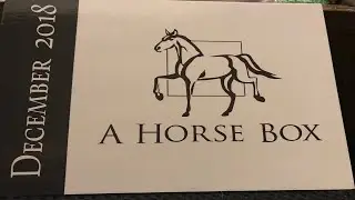 Monthly Unboxing! December's A Horse Box!