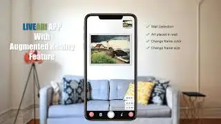 LIVEARf Shopify app video