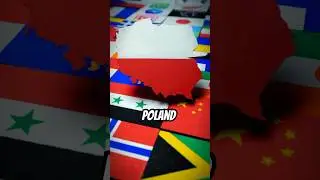 Drawing Poland Map #flag 🇵🇱 #Polska