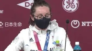 Women's Madison press conference after Team GB ride to gold - Tokyo 2020 Olympics