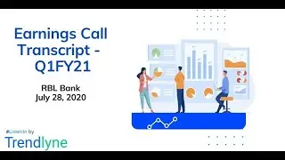RBL Bank Earnings Call for Q1FY21