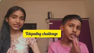 Telepathy challenge #challenge #trend #Sreya's World #support
