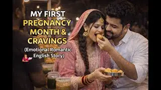 MY FIRST PREGNANCY MONTH & CRAVINGS | Emotional Romantic English Story | English for Beginners