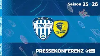 Pressekonferenz: TBV Lemgo Lippe - Rhein-Neckar L&ouml;wen (16.10.2025)