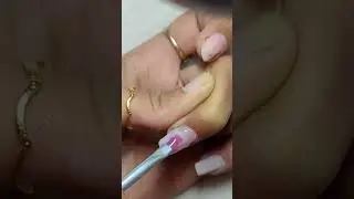 builder Gel application 💅🏻#nails#nailart#design#viralvideo#youtubeshorts#ytshorts#yt#trending